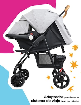 Carriola travel system Treck Cosco plegable