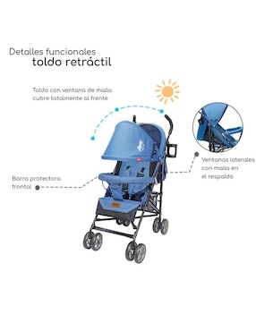 Carriola estándar The Baby Shop plegable