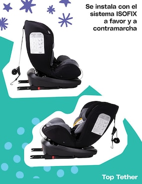 Autoasiento convertible Cosco 360 comfort