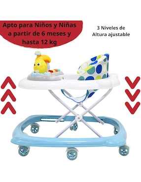 Andadera unisex Joykoo musical pollito