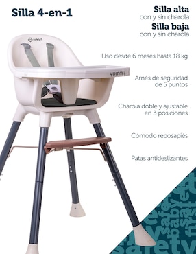 Silla alta Safety 1st