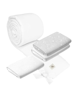 Juego de cuna Nap constelaciones infantil unisex 4 piezas