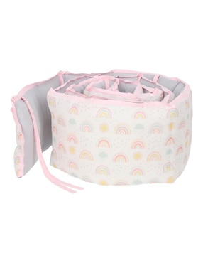 Bumper Babuu Baby Arcoíris para bebé niña