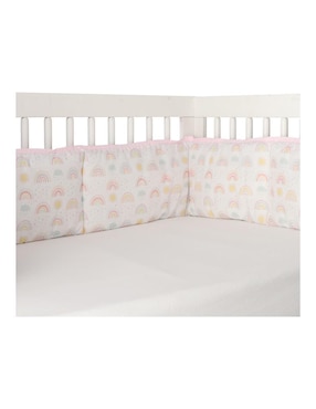 Bumper Babuu Baby Arcoíris para bebé niña