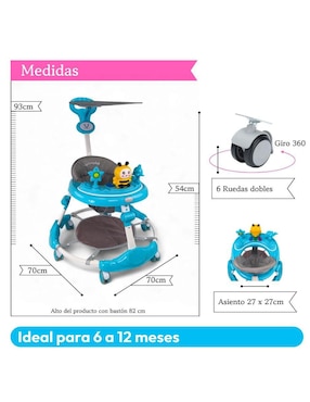 Andadera unisex The Baby Shop Infantil