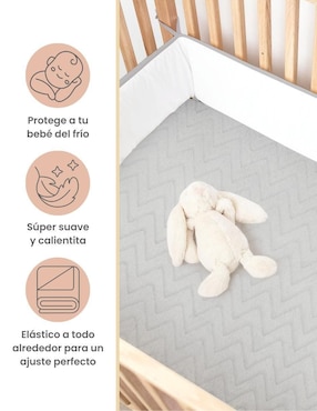 Juego de cuna Nap Zig Zag infantil unisex 4 piezas