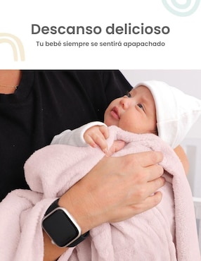 Frazada de tejido suave Nap para bebé niña