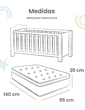 Sábana para cajón de poliéster Nap zig zag