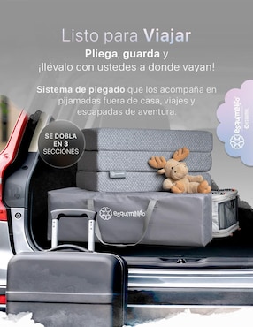 Colchón p/cuna Esquimal impermeable confort medio