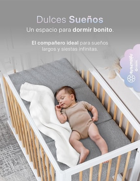Colchón p/cuna Esquimal impermeable confort medio