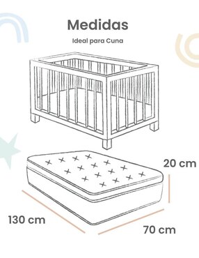 Sábana para cajón de poliéster Nap zig zag