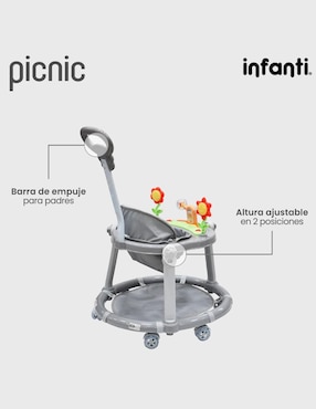 Andadera 3 en 1 unisex Infanti Picnic