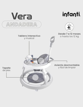 Andadera unisex Infanti Vera