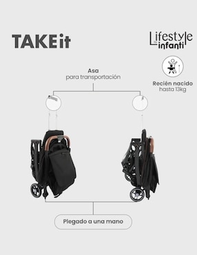 Carriola travel system Take It Infanti plegable