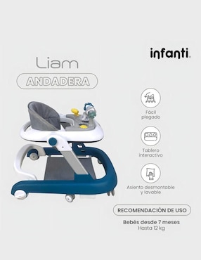 Andadera 3 en 1 unisex Lifestyle By Infanti Liam