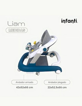 Andadera 3 en 1 unisex Lifestyle By Infanti Liam