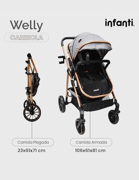 Carriola travel system Welly Infanti