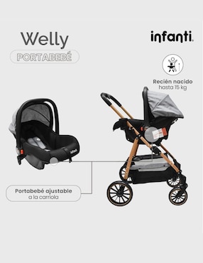 Carriola travel system Welly Infanti
