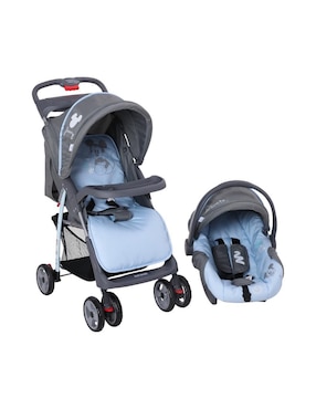 Carriola travel system infanti plegable