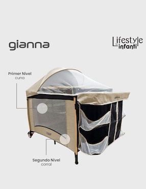 Cuna de viaje Lifestyle by Infanti Gianna 2 en 1