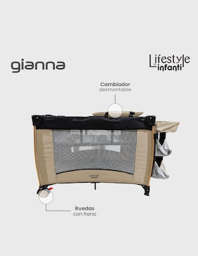 Cuna de viaje Lifestyle by Infanti Gianna 2 en 1