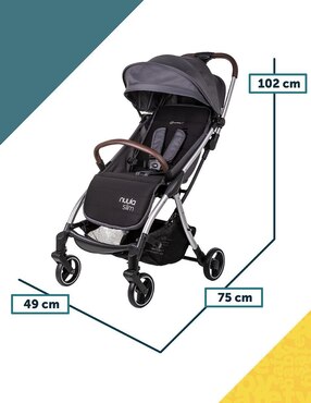 Carriola estándar Nuvia slim Safety 1st plegable