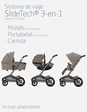 Carriola reversible Fame Twillic Truffle Maxi Cosi plegable