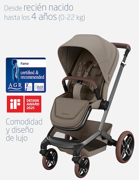 Carriola reversible Fame Twillic Truffle Maxi Cosi plegable