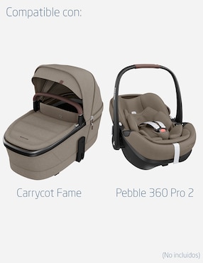Carriola reversible Fame Twillic Truffle Maxi Cosi plegable
