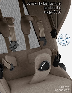 Carriola reversible Fame Twillic Truffle Maxi Cosi plegable