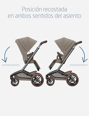 Carriola reversible Fame Twillic Truffle Maxi Cosi plegable