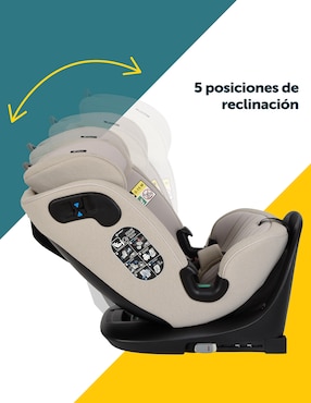 Autoasiento convertible Safety 1st compatible con sistema de anclaje Isofix Grow, Turn and Go