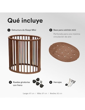 Cuna convertible Stokke Sleepi Mini V3