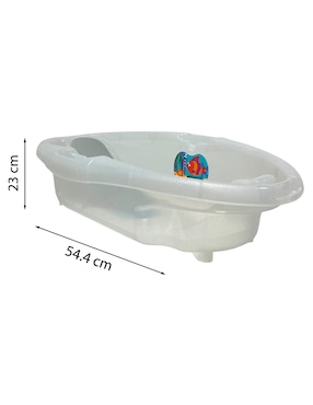 Bañera Prinsel Onda de plástico
