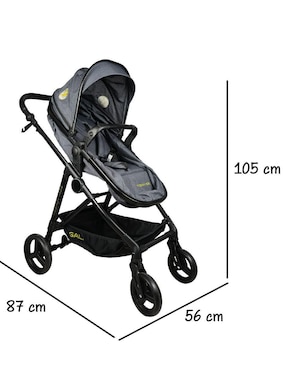 Carriola ultracompacta Gala Trendy Kids plegable