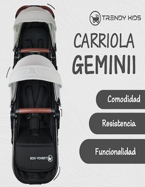 Carriola doble Trendy Kids