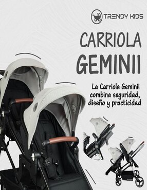 Carriola doble Trendy Kids