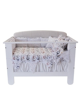 Juego de cuna Titi Muebles Animalitos para bebé niño 6 piezas