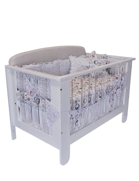Juego de cuna Titi Muebles Animalitos para bebé niño 6 piezas