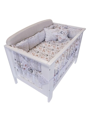 Juego de cuna Titi Muebles Animalitos para bebé niño 6 piezas