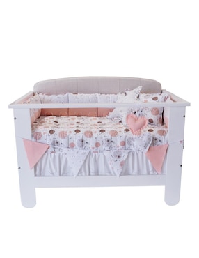 Juego de cuna Titi Muebles Planetas para bebé niña 9 piezas