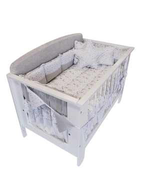 Juego de cuna Titi Muebles Lluvia para bebé niño 9 piezas