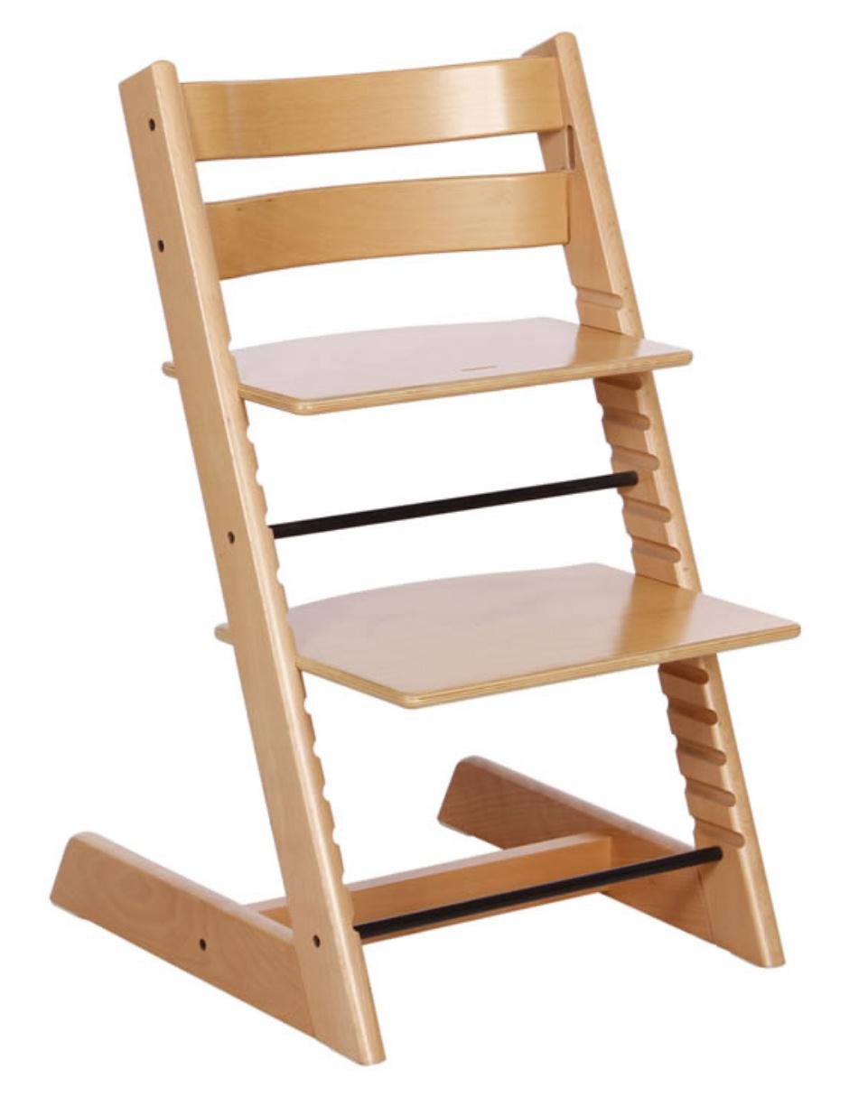  Tripp Trapp by Stokke - Silla alta ajustable de madera para  bebé (sólo silla), Sólo Silla, Natural : Bebés