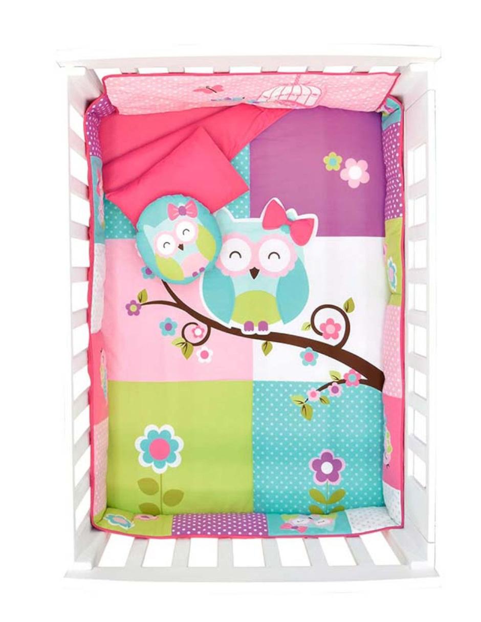 Set De Edredon Ccc Vianney Algodon Pink Owl En Liverpool Set De Edredon Ccc Vianney Algodon Pink Owl En Liverpool
