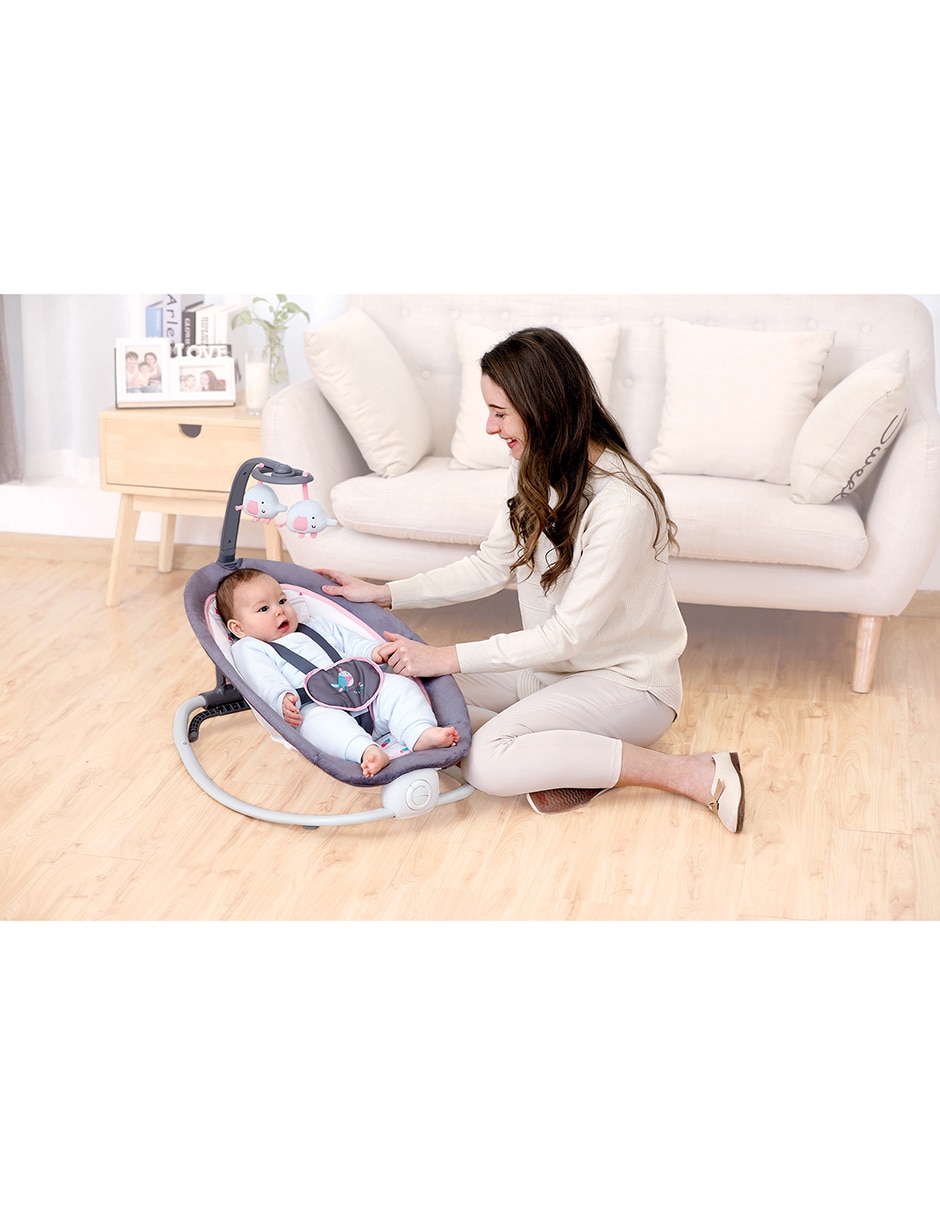 BOUNCER PRINSEL PINK FOLD UP ROC, ROSA