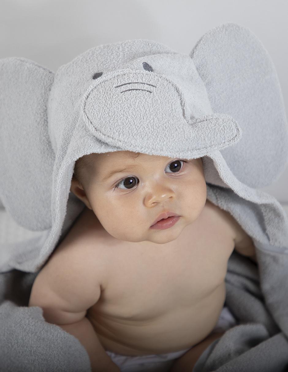 Toalla Elefante gris 3