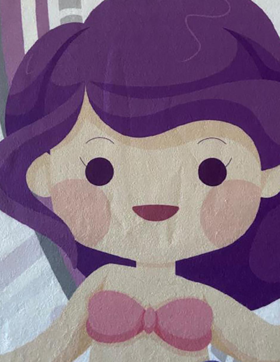 Frazada de tejido plano De Conteo Mensual para bebé niña 4