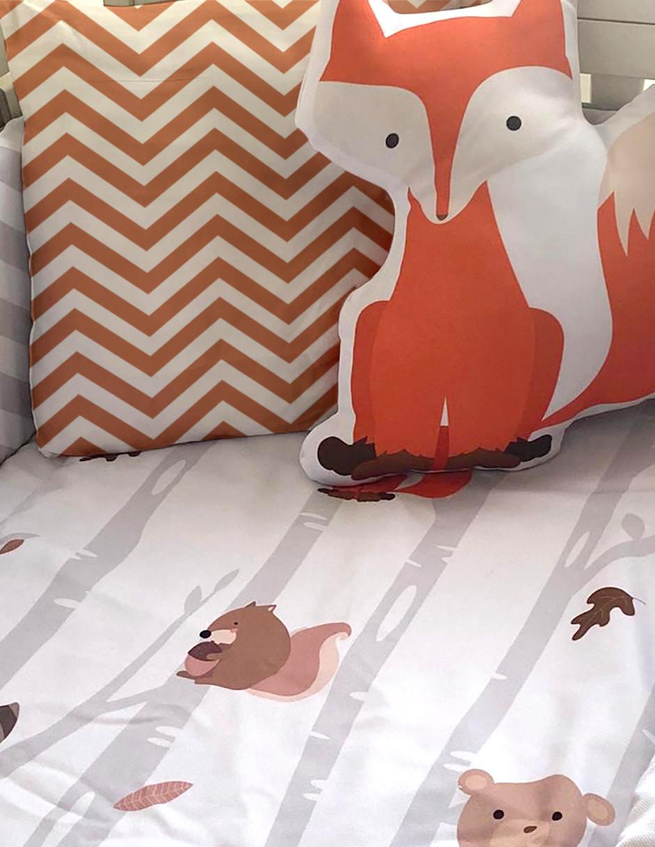 Juego de cuna infantil unisex 5 piezas