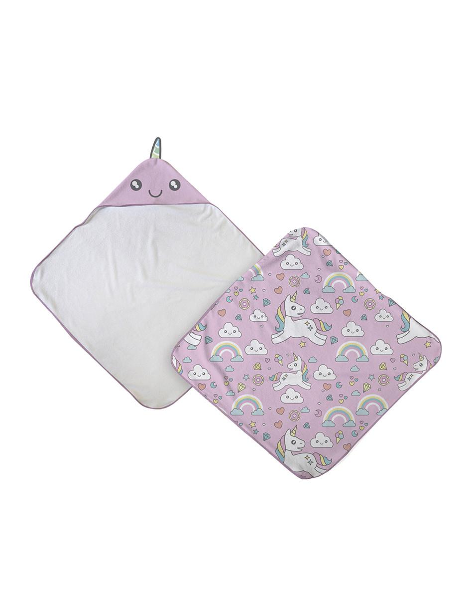 Toalla con Capucha Unicornios