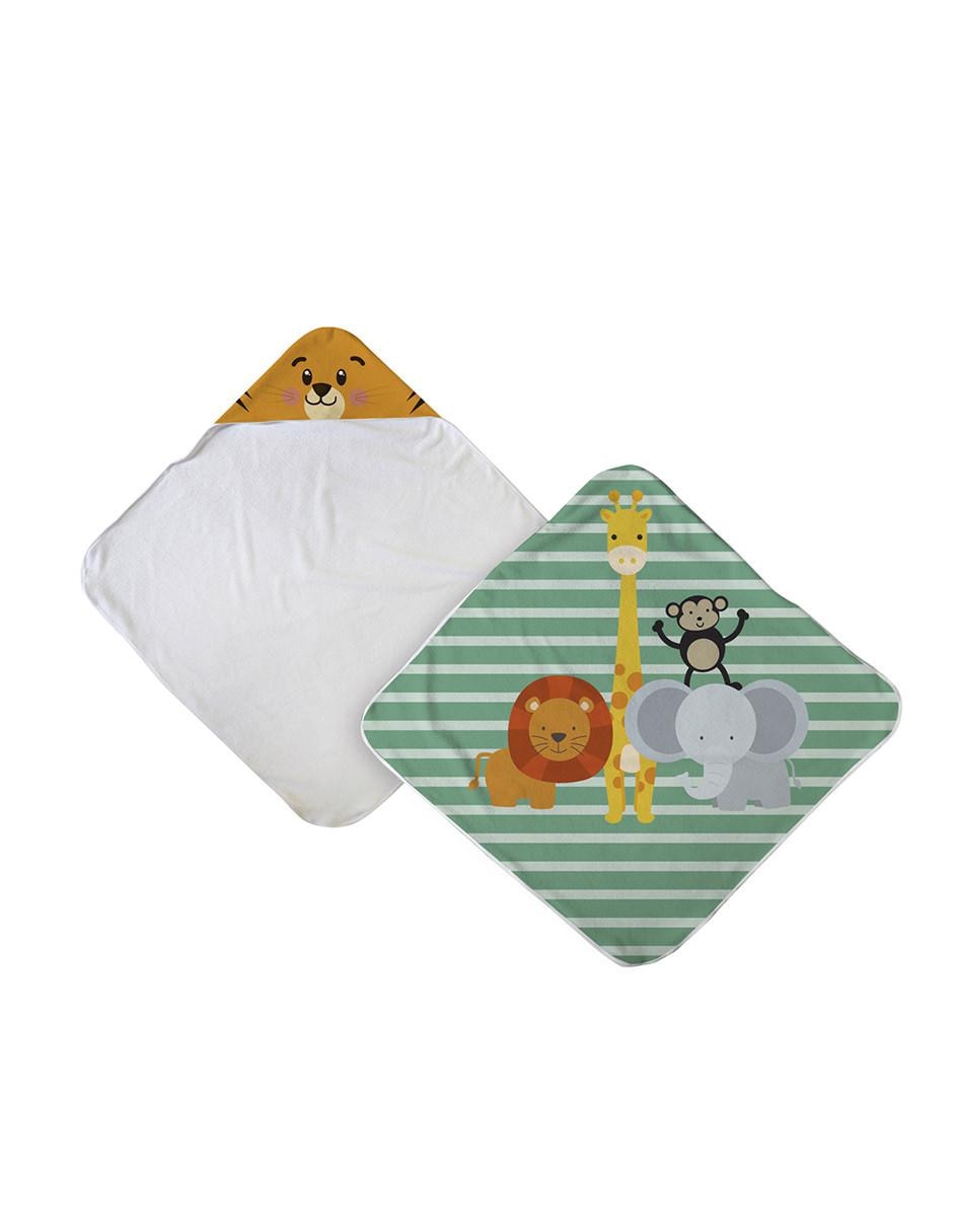 Toalla con Capucha African Animals